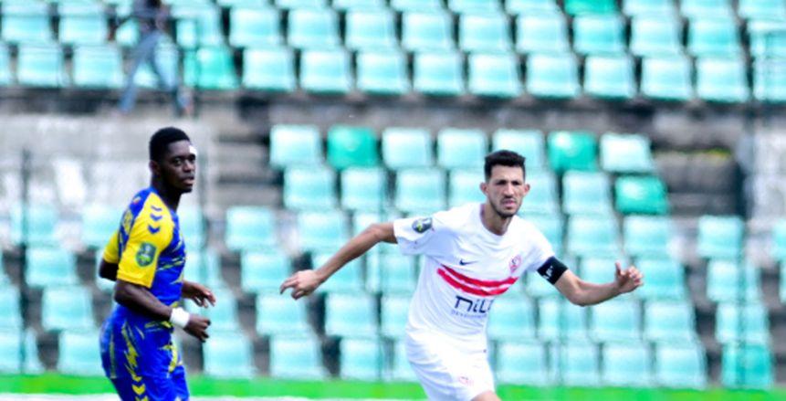 الزمالك يتعادل مع أوتوهو الكونغولي 1-1،ضمن منافسات بطولة كأس الكونفدرالية.