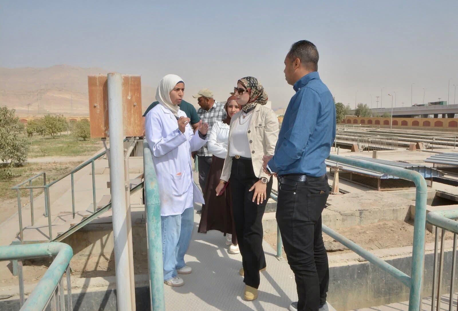 جولة ميدانية لمتابعة منظومة المعالجة الصناعية بالسويس الجديدة. رئيس الجهاز تؤكد: كفاءة التشغيل أولوية لدعم الاستثمار والاستدامة البيئية.