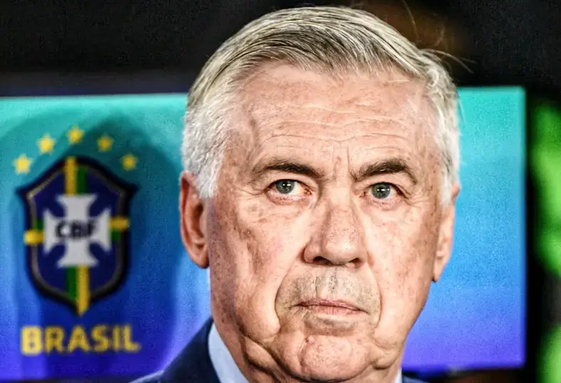 كارلو أنشيلوتي يجدد عقده مع المنتخب البرازيلي حتى نهائيات كأس العالم 2030