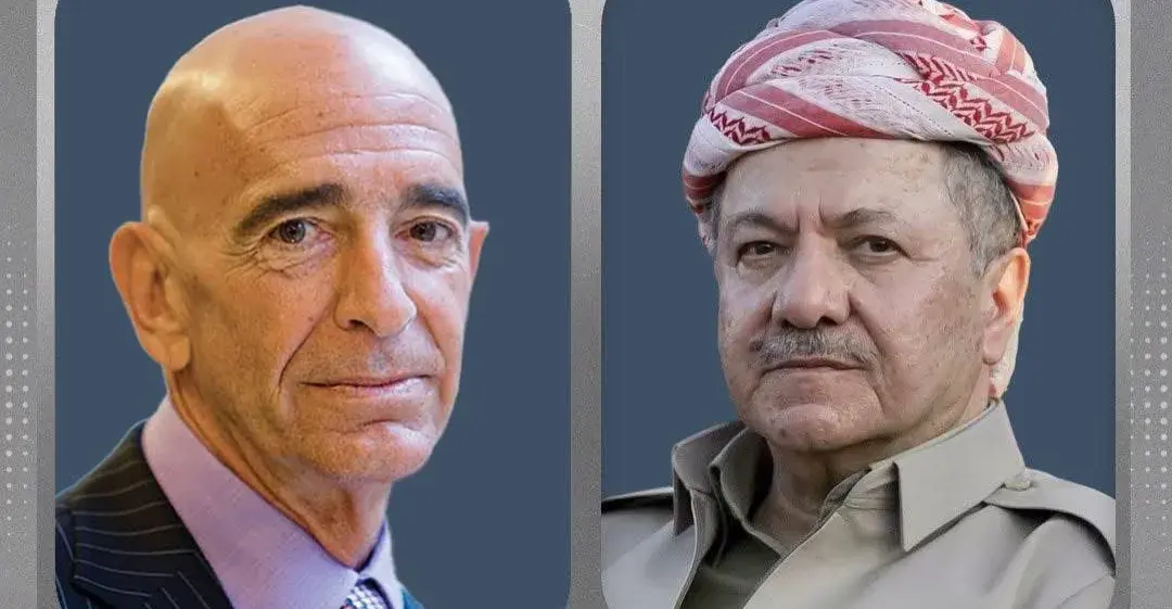 شدد توم باراك،:ضرورة إبعاد إقليم كوردستان والعراق عن الحرب الدائرة في المنطقة وحمايتهما