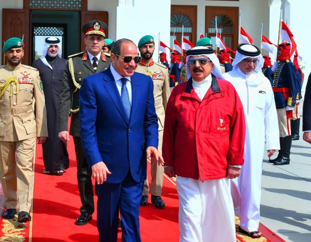 ملك البحرين يثمن موقف مصر الداعم لأمن واستقرار البحرين ودول مجلس التعاون الخليجي