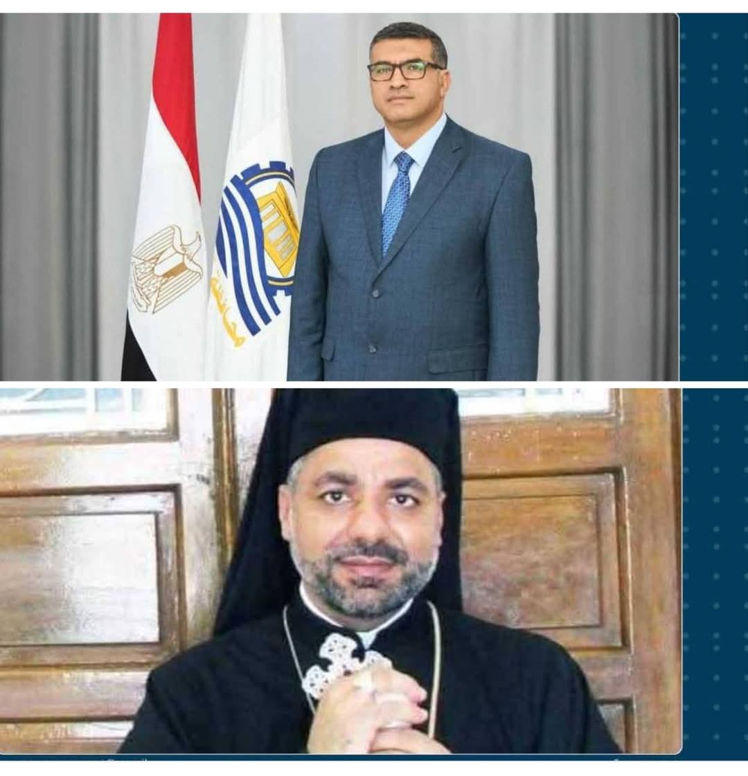 محافظ قنا يهنئ الأنبا عمانوئيل مطران الأقباط الكاثوليك بمناسبة عيد القيامة المجيد