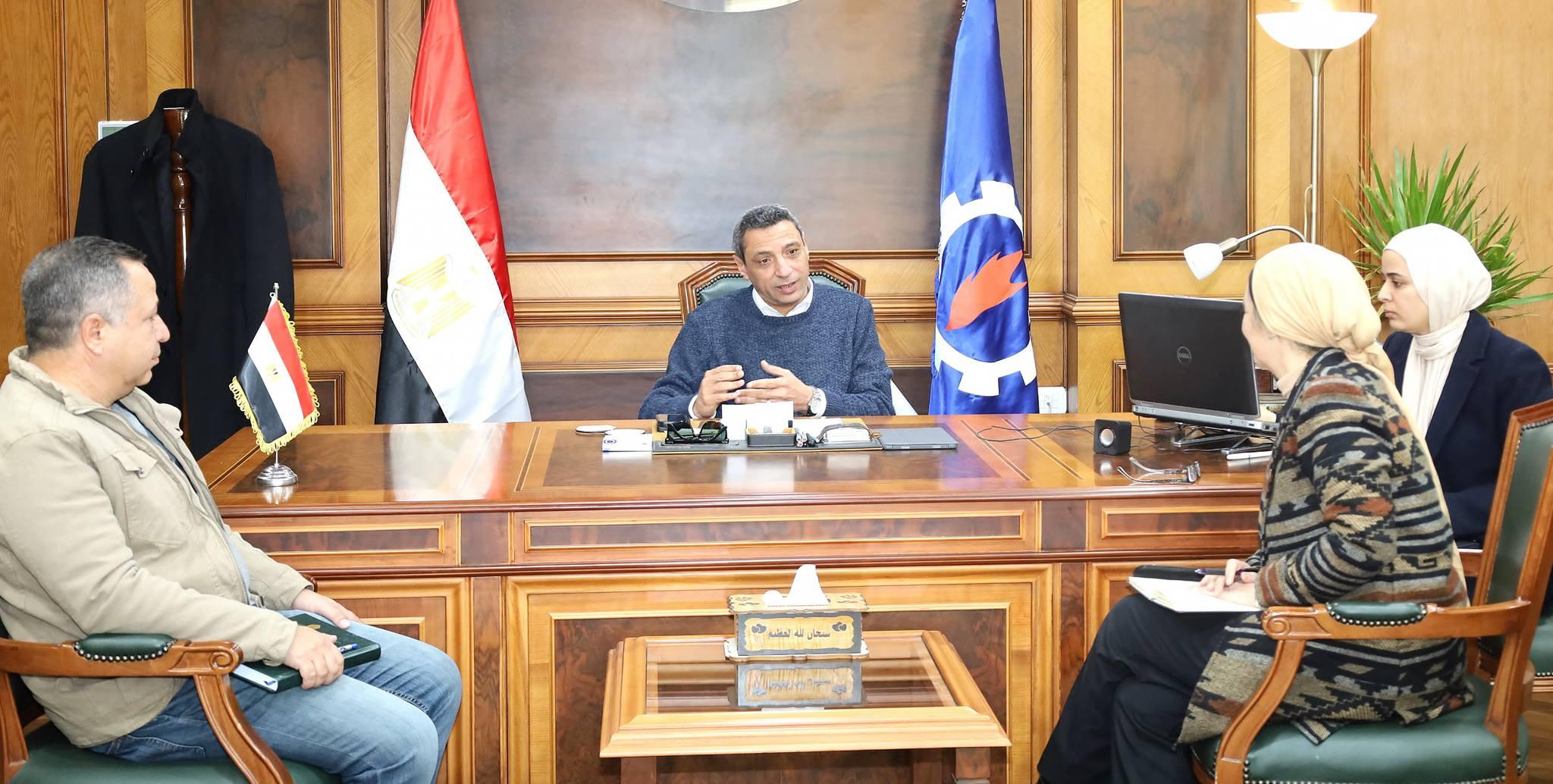 محافظ السويس يستقبل مستشار وزير التربية والتعليم