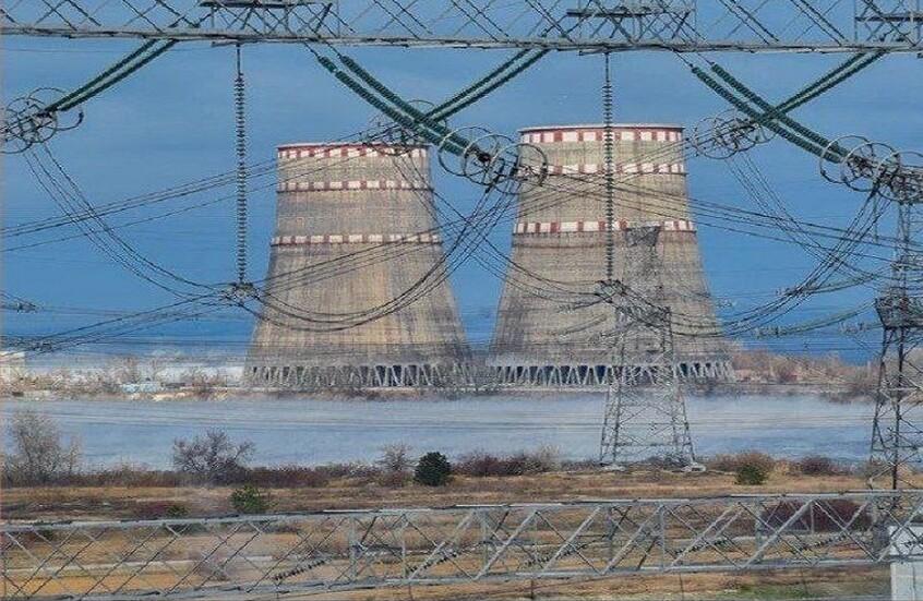 تضرر في خطوط التغذية الكهربائية لمحطة زابوروجيه النووية والوضع تحت السيطرة