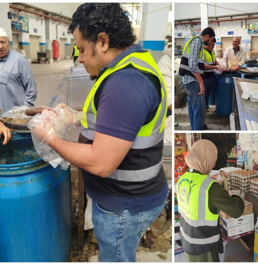 الهيئة القومية لسلامة الغذاء تواصل حملاتها الرقابية على الأسواق والمنشآت الغذائية بالإسماعيلية