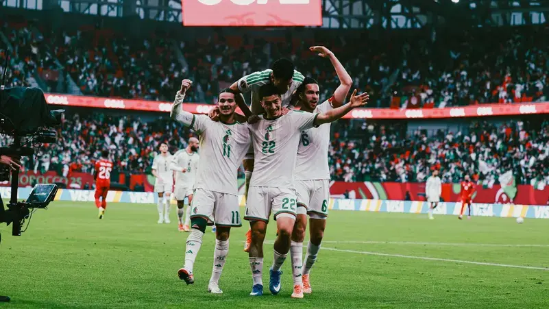 الجزائر تهزم غينيا الاستوائية وتحقق العلامة الكاملة فى كأس افريقيا