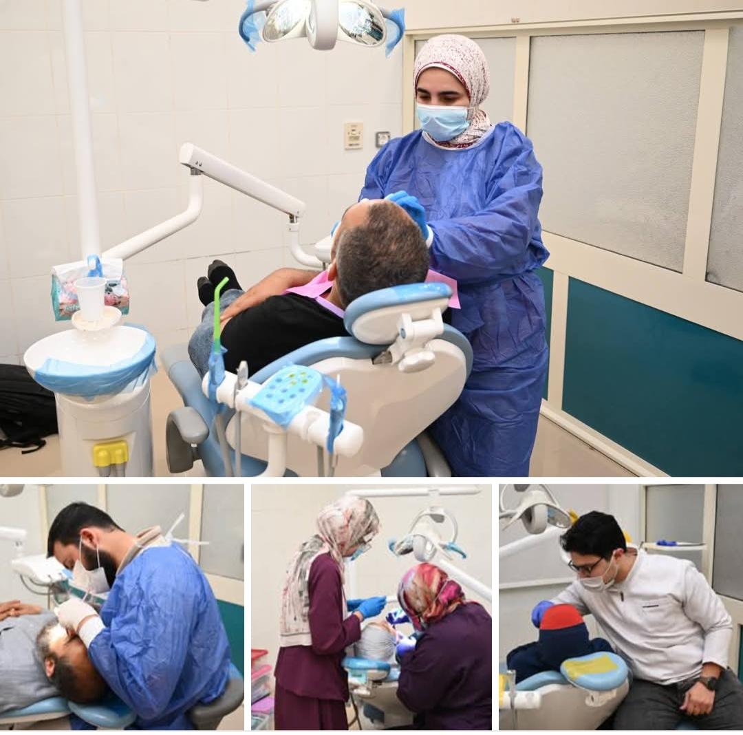 جامعة الفيوم: الإحتفال باليوم العالمي لصحة الفم والأسنان بكلية طب الأسنان