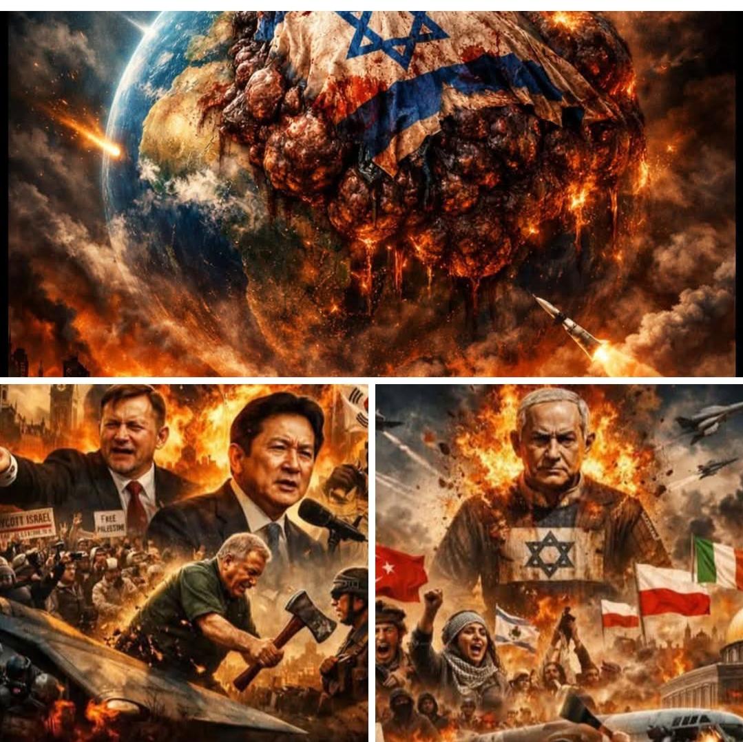 تحول تاريخي الصهيونية اتحولت لسرطان والعالم كله بدأ يتعالج منه