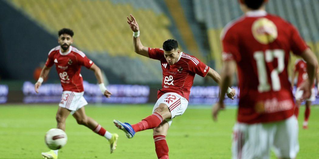 الأهلي بفوز علي المقاولون العرب بثلاثية مقابل هدف