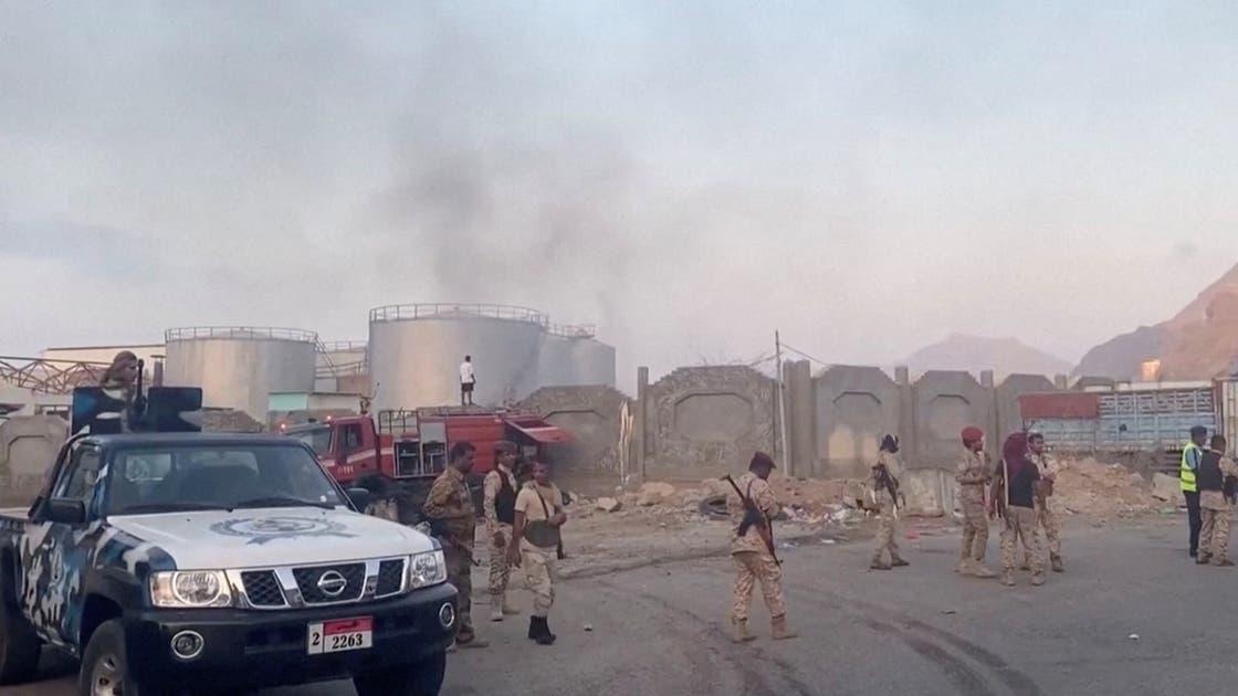 اايمن : قوات درع الوطن ضبط كمية من الأسلحة المنهوبة من معسكرات الانتقالي بحضرموت