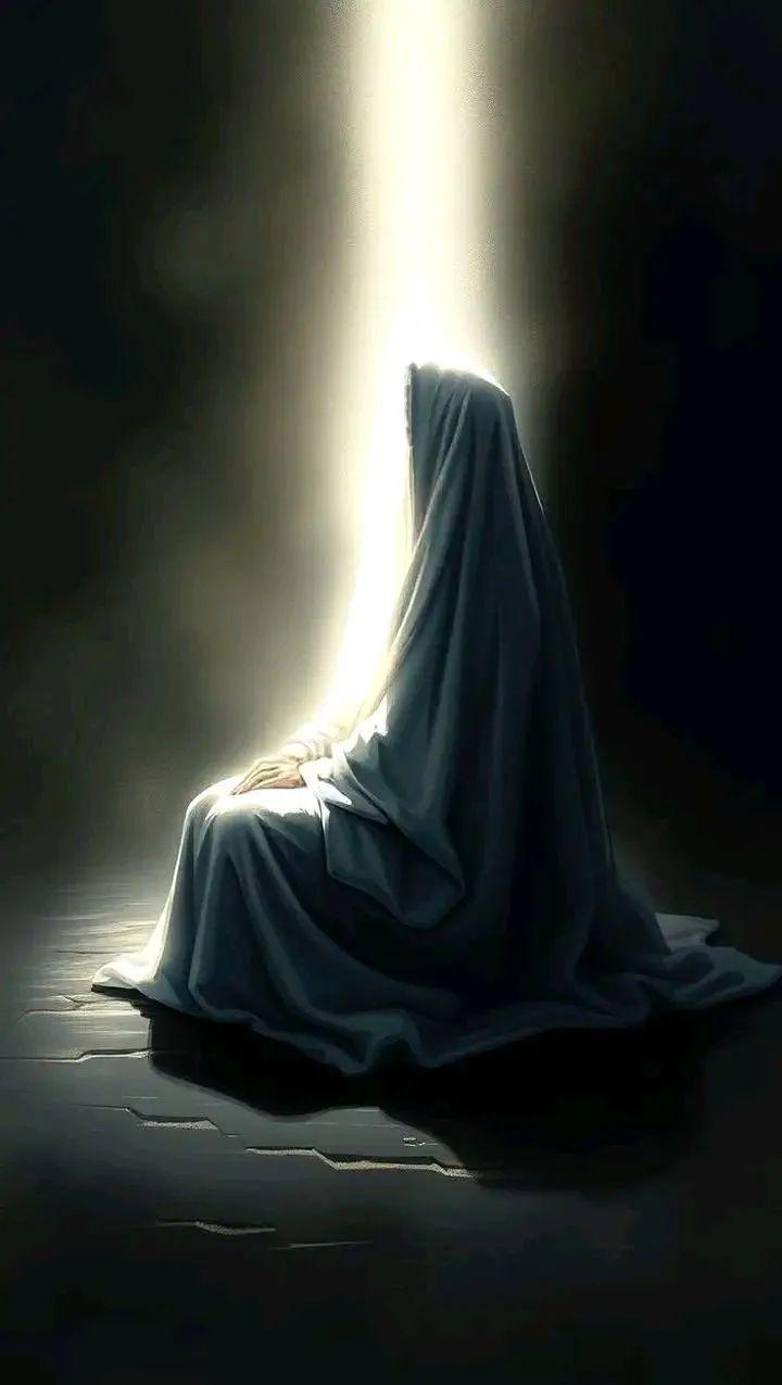 المرأة التي شاهدها الرسول ﷺ في الجنة ]