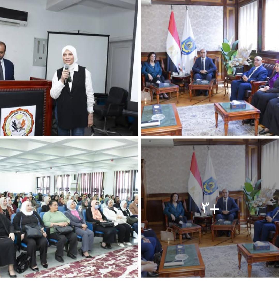 رئيس جامعة دمنهور يستقبل مدير هيئة الفولبرايت لبحث آفاق التعاون الأكاديمي والبحثي وبرامج التبادل العلمي