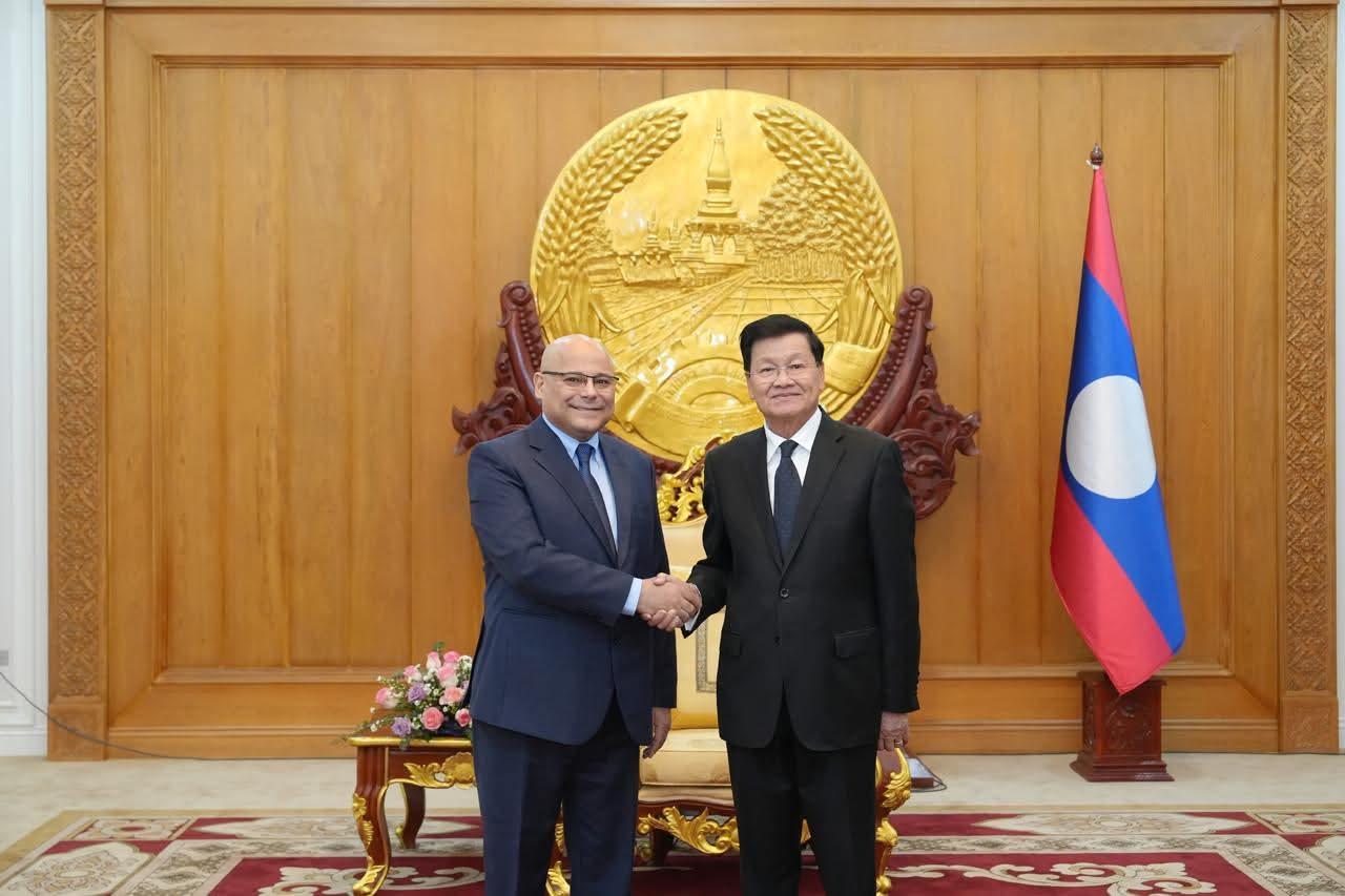 سفير جمهورية مصر العربية فى هانوي يقدم أوراق اعتماده سفيراً غير مقيم لدى جمهورية لاوس الديمقراطية الشعبية