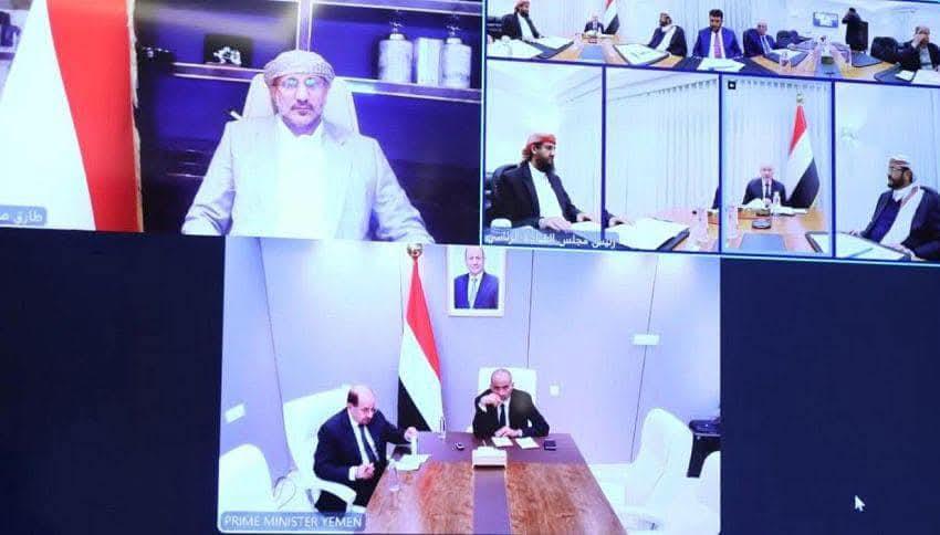 مجلس القيادة يؤكد دعمه الكامل للبرنامج الحكومي ويشيد بجهود المملكة للنهوض بأوضاع المحافظات المحررة