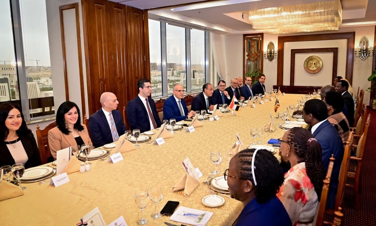 مشاورات مصرية أوغندية رفيعة المستوى لتعزيز التعاون الثنائي ودعم التنمية