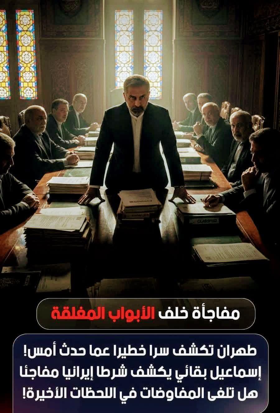 مفاجأة خلف الابواب اسماعيل بقائى يكشف شرطا ايرانيا فى اللحظة الأخيرة