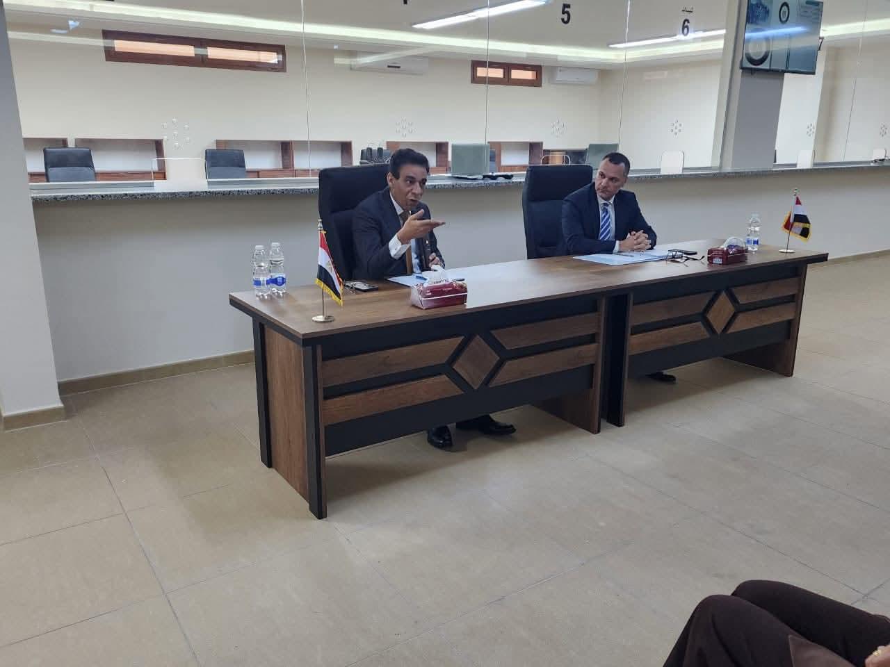 مساعد وزير الخارجية للشئون القنصلية يلتقى مع اعضاء الجالية المصرية في طرابلس