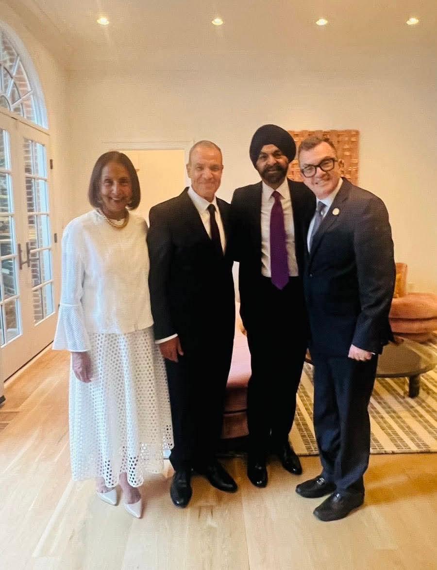 وزير الخارجية يلتقي رئيس مجموعة البنك الدولي