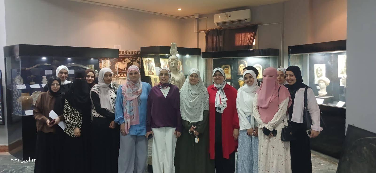 جامعة الفيوم: دورة تدريبية للتعامل مع ذوي الاحتياجات الخاصة بكلية الاثار