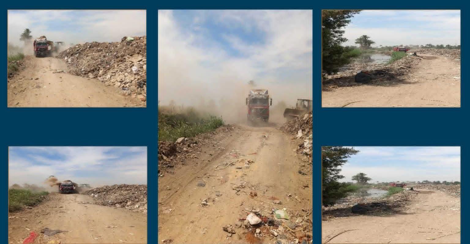 للحفاظ على المظهر الجمالي.. رفع 110 متر مكعب من التراكمات بطريق الشوادر في قوص