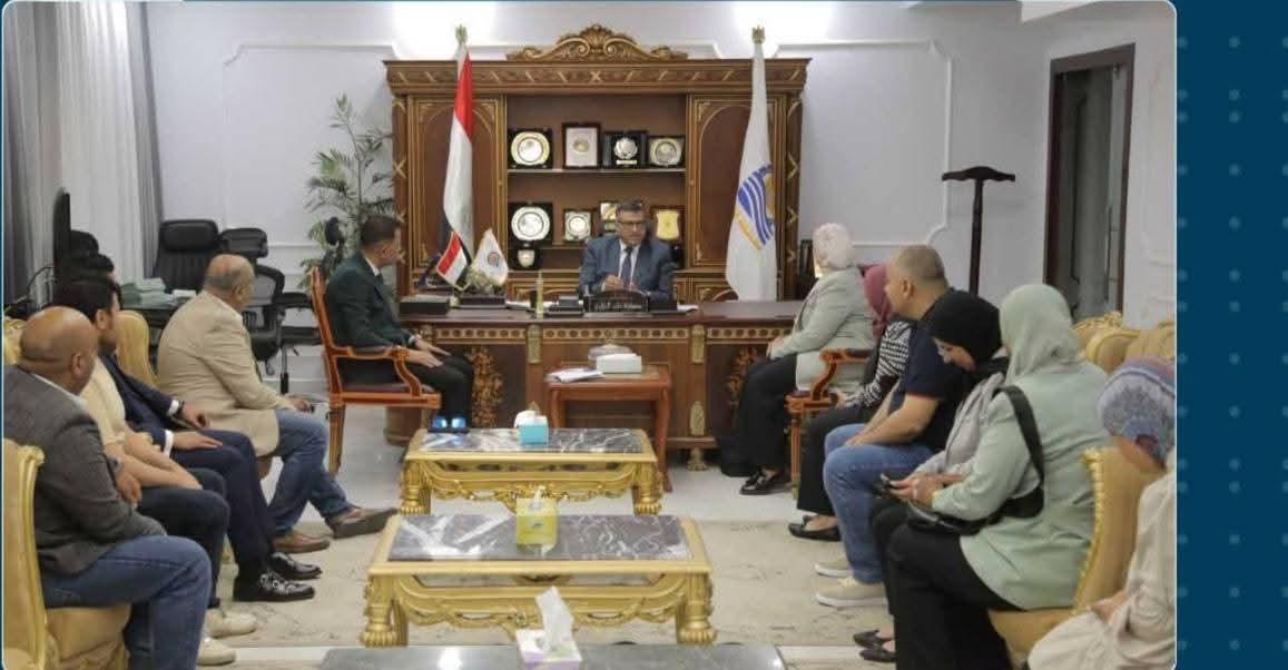 محافظ قنا يستقبل ممثلي مصر الخير وبنك مصر ويشيد بنموذج الشراكة التنموية لدعم قرى نجع حمادي