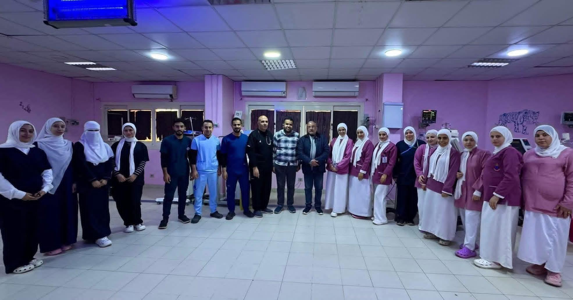 إنجاز طبي لافت.. إنقاذ رضيعة مبتسرة وُلدت في الشهر السادس بعد 60 يومًا من الرعاية المكثفة. شمال سيناء / مختار القاضى