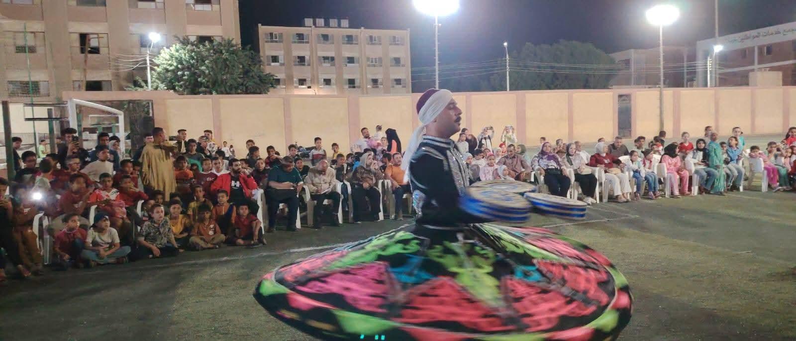 عروض فلكلورية وورش إبداعية في ثاني أيام برنامج المواطنة بقرية تندة