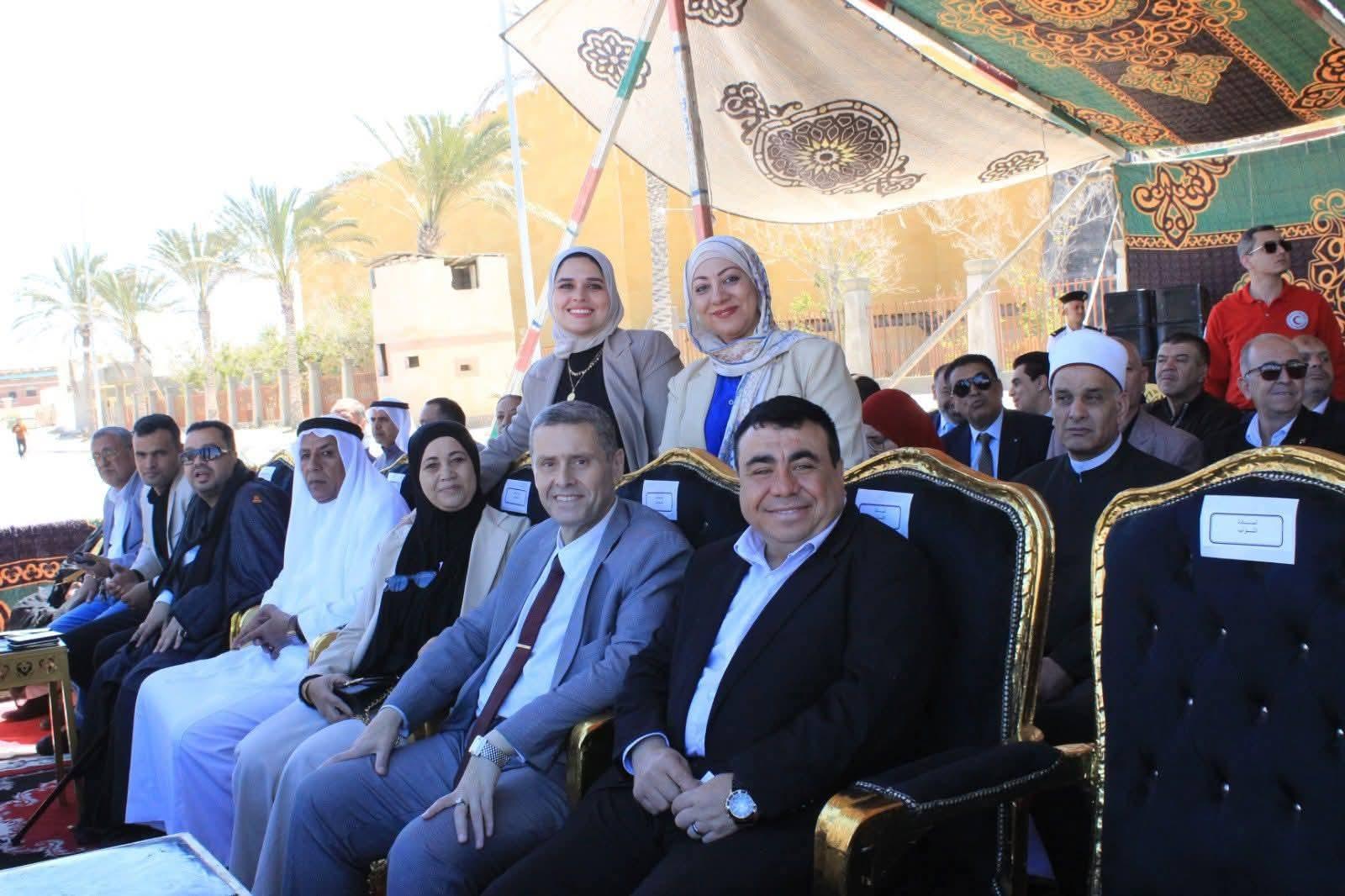 وكيل وزارة التربية والتعليم يشارك في احتفالات ذكرى تحرير سيناء بحضور معالي محافظ شمال سيناء