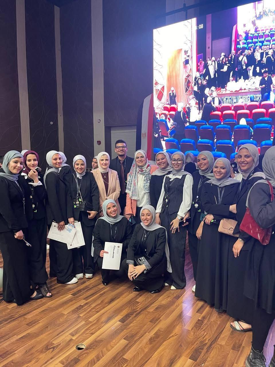 فعاليات المؤتمر الطلابي الرابع بكلية تكنولوجيا العلوم الصحية التطبيقية بجامعة المنوفية الأهلية
