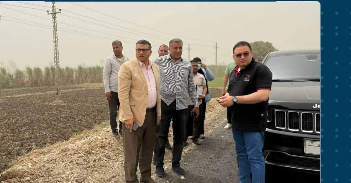 بتكلفة 23 مليون جنيه.. محافظ قنا يتفقد طريق عزبة الألفي بطول 6820 مترًا بدشنا