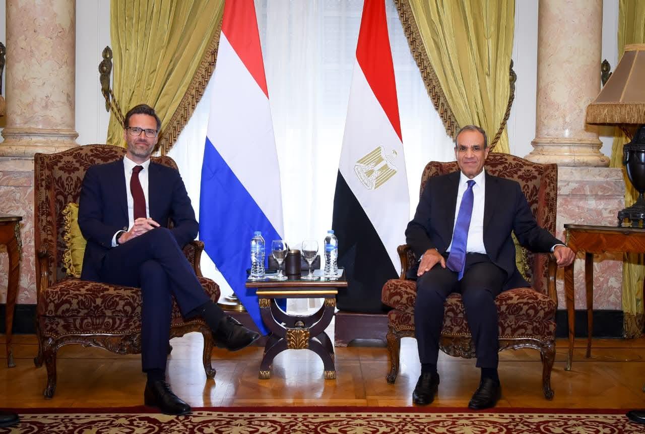 وزير الخارجية يستقبل وزير التجارة والتعاون الإنمائي الهولندى