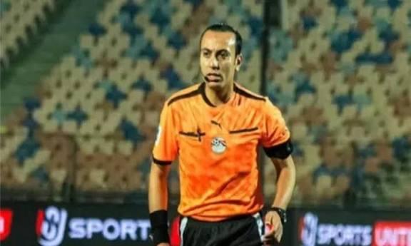 ألغازي حكمًا لمباراة الأهلي والمقاولون العرب في الدوري