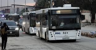 خروج آخر مقاتلي قوات سوريا الديمقراطية التي يقودها الأكراد من مدينة حلب السورية