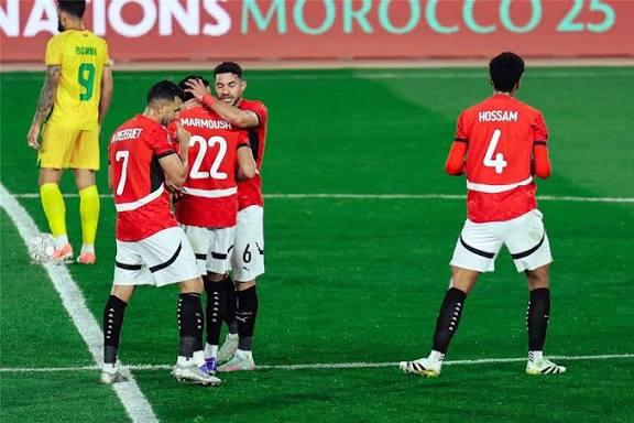 مصر اول المتاهلينا لدور ال16 من كاس الامم الافريقية