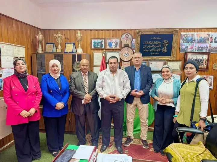 لبحث آليات التسويق الإيجابى للمشروعات الشبابية وكيل الوزارة يستقبل وفدا إعلاميا