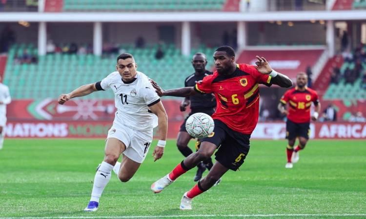 التعادل السلبي يحسم نتيجة مباراة مصر ضد أنجولا،